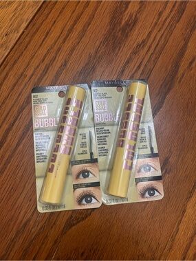 Set of 2 - Maybelline Colossal Bubble Mascara - Blackest Black